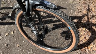 Canyon Neuron 6 Schwalbe front tire and Fox fork