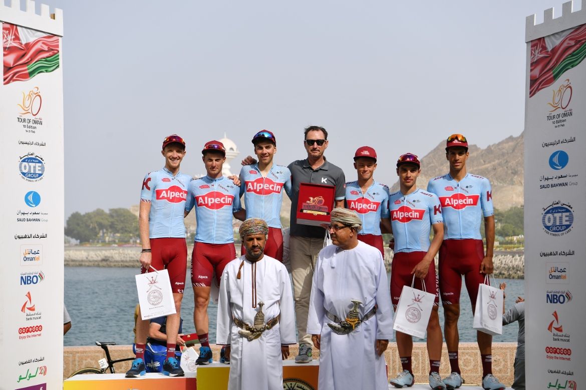 Katusha-Alpecin won the team prize