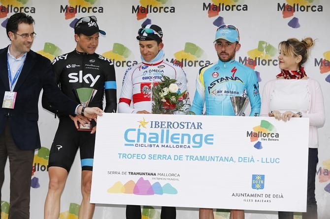 The podium on day 3 of the Challenge Mallorca