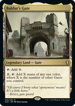 Magic: the Gathering Battle for Baldur's Gate - Old Mechanics Cards