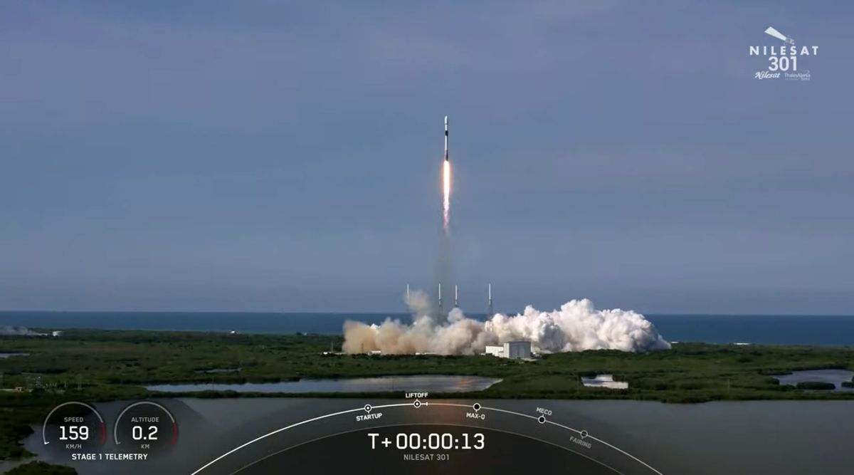 Guarda il lancio di SpaceX Falcon 9 sul suo 14° volo l’8 ottobre