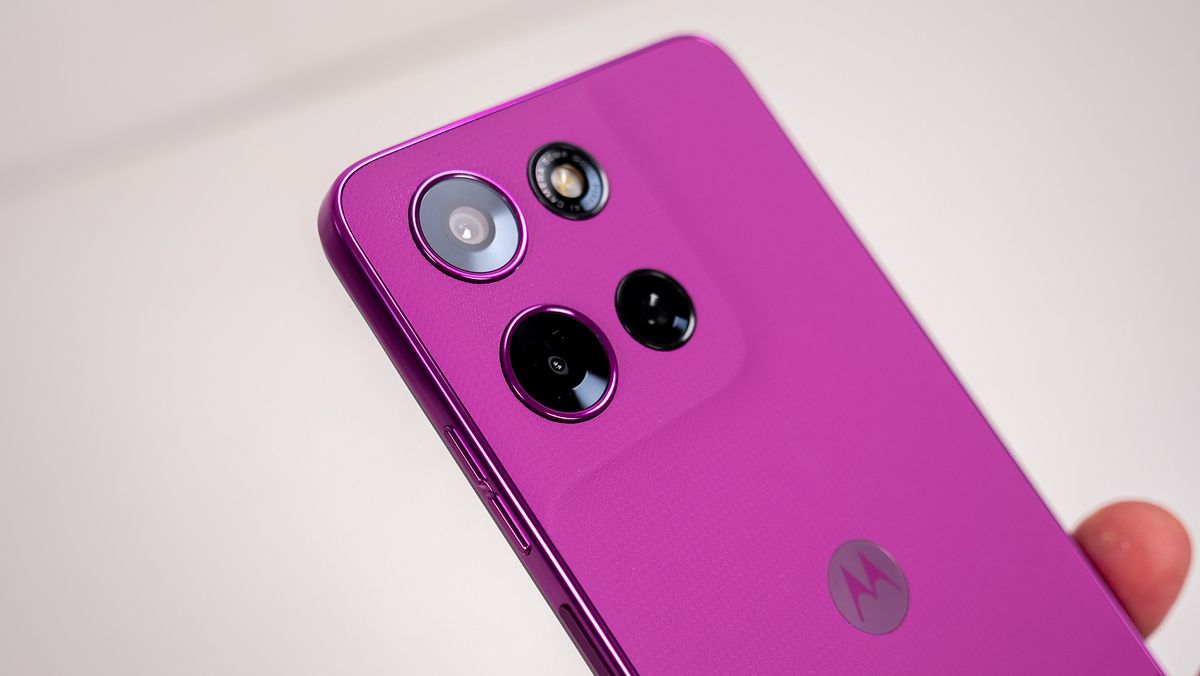 The pink Moto G 2026