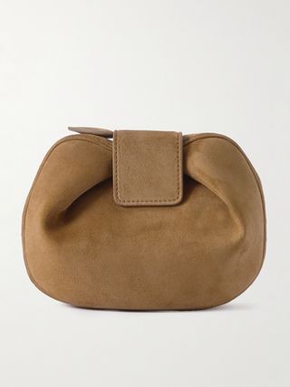 Soft Demi Suede Clutch