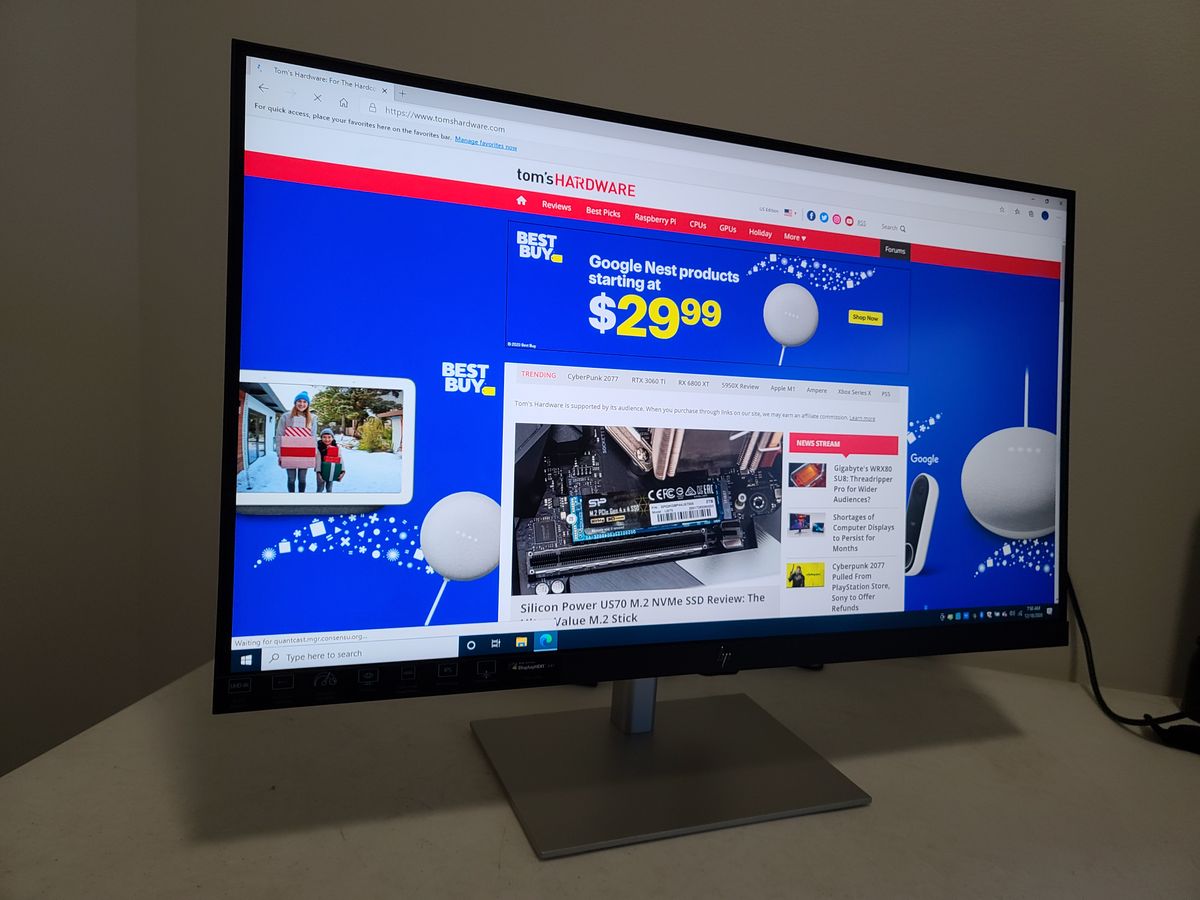 HP U28 4K HDR Monitor Review: Color You Can Count On | Tom's Hardware