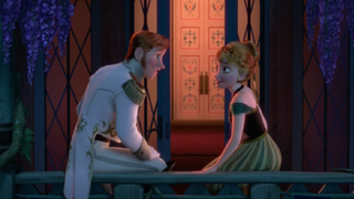 Anna and Hans in Frozen.