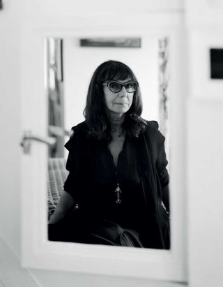 Sophie Calle at her Malakoff home