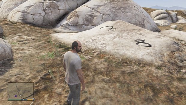 GTA 5 map with all notations