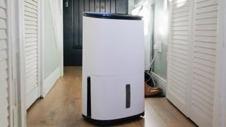 Dehumidifier in a hallways