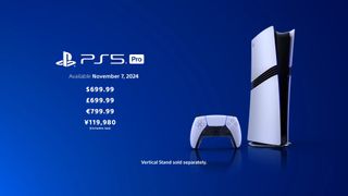 A screenshot of the PS5 Pro's prices.