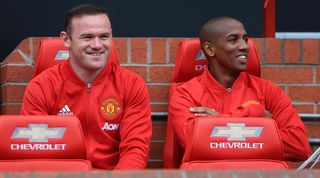 Wayne Rooney bench