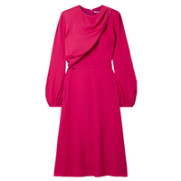 Stella McCartney Belted draped crepe midi dress, £1350 | Net-a-Porter