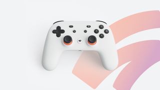 Image of the Google Stadia controller.