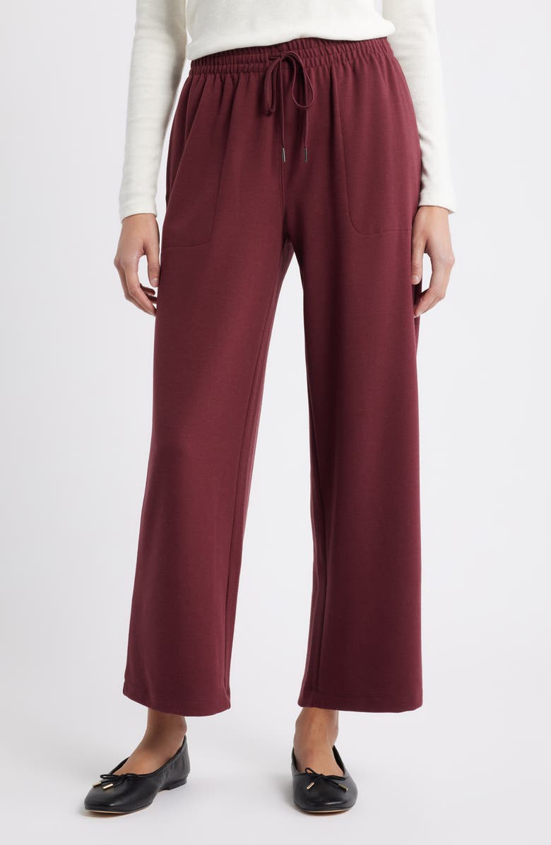 Ankle Wide Leg Sweatpants