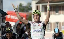 Stage 3 winner Peter Sagan (Liquigas-Cannondale)