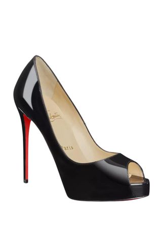 Christian Louboutin New Very Prive 120 Patent-Leather Courts