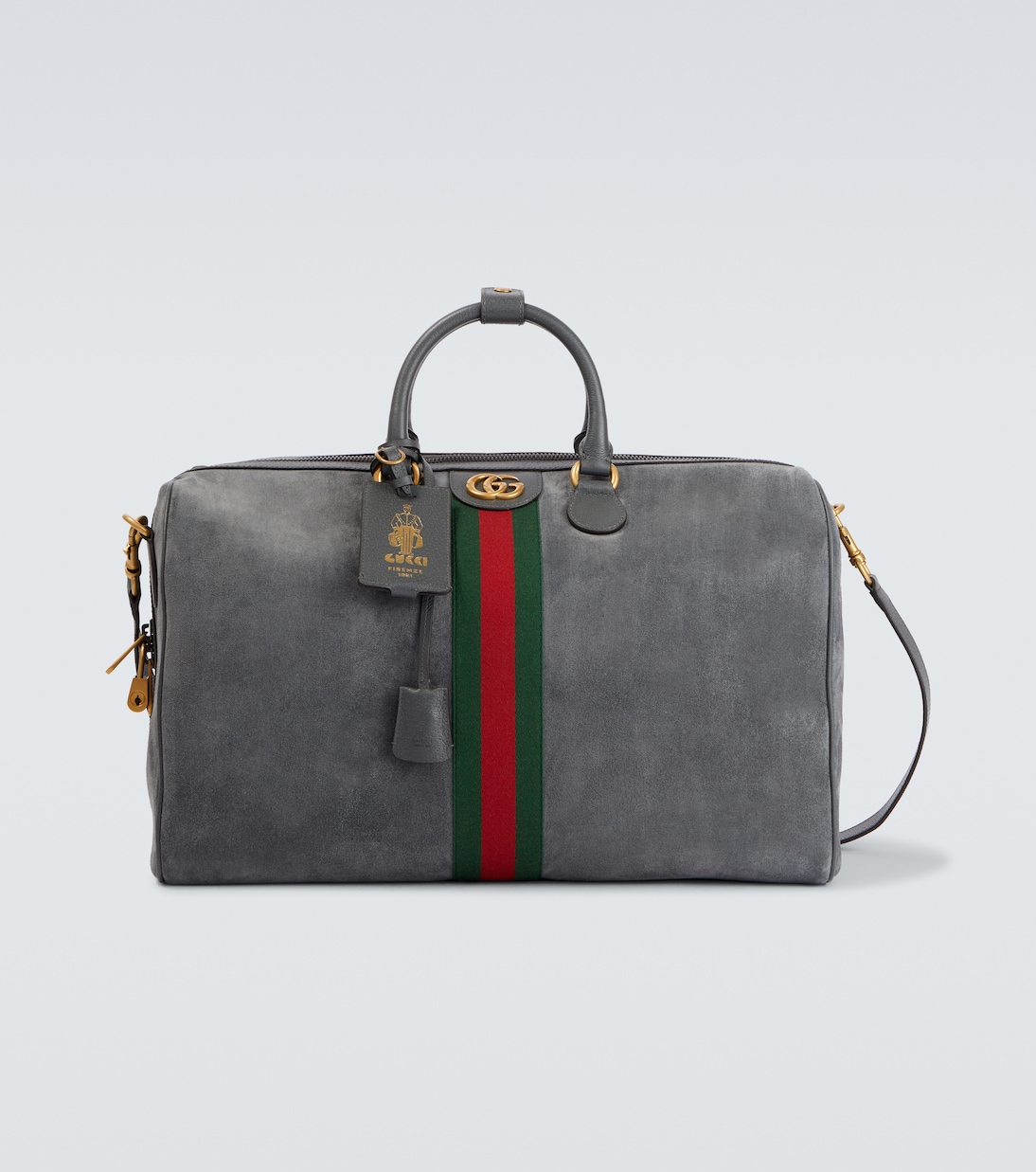 Gucci Savoy Medium Suede Duffel Bag