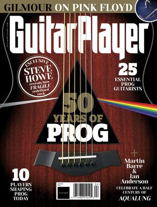 Guitar Player's April 2021 issue cover