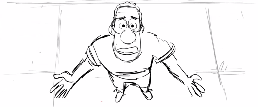 Pixar Soul storyboard
