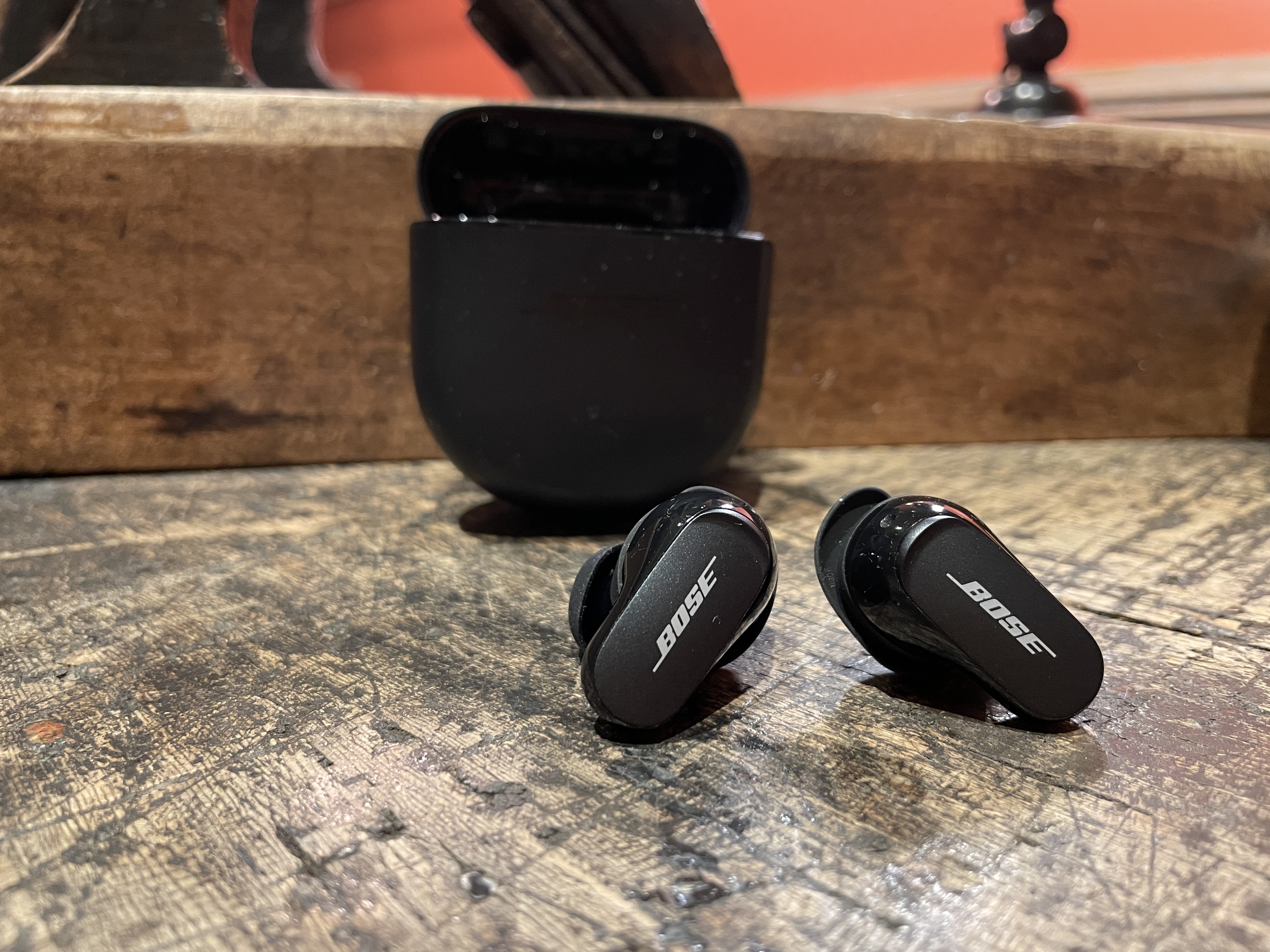 Siyah Bose QuietComfort Earbuds II kablosuz kulaklık