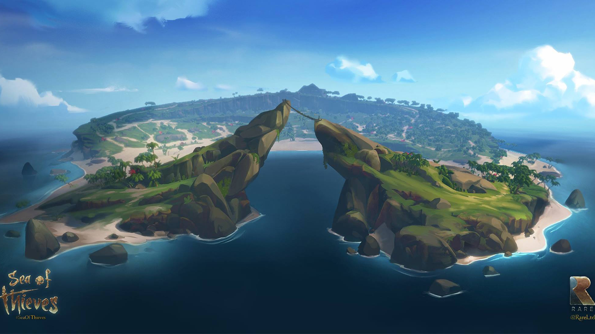 Sea of Thieves island