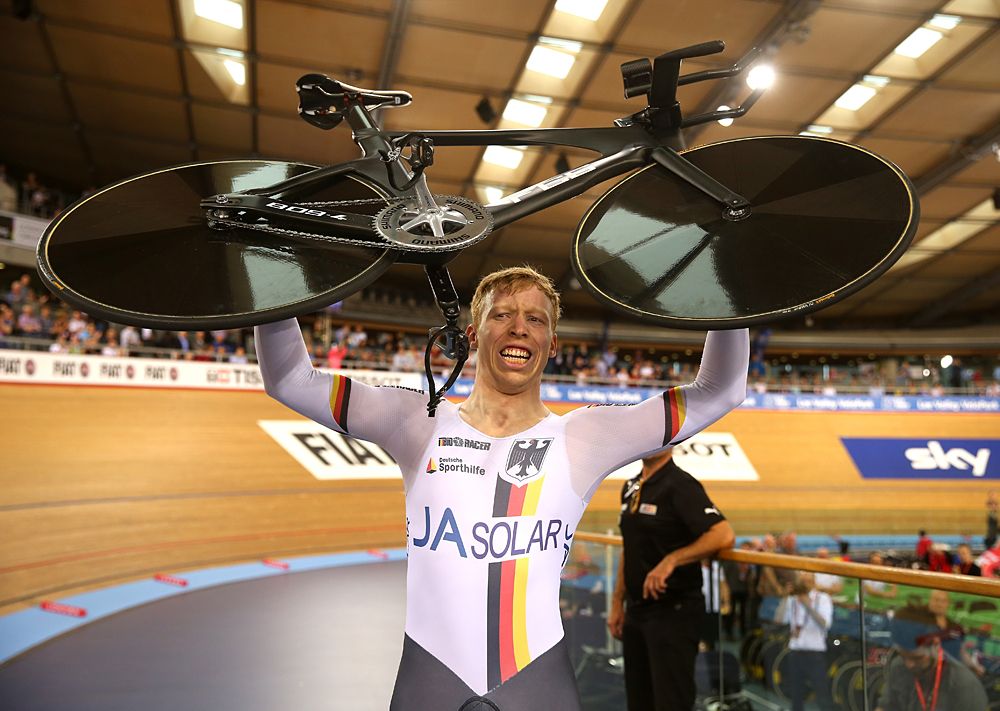 Joachim Eilers (Germany) celebrates kilo gold
