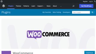Woocommerce website screenshot