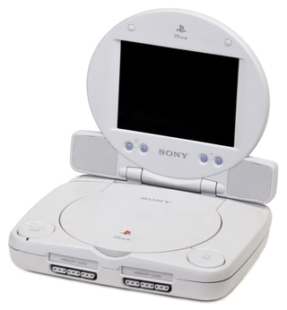 PSone with LCD display