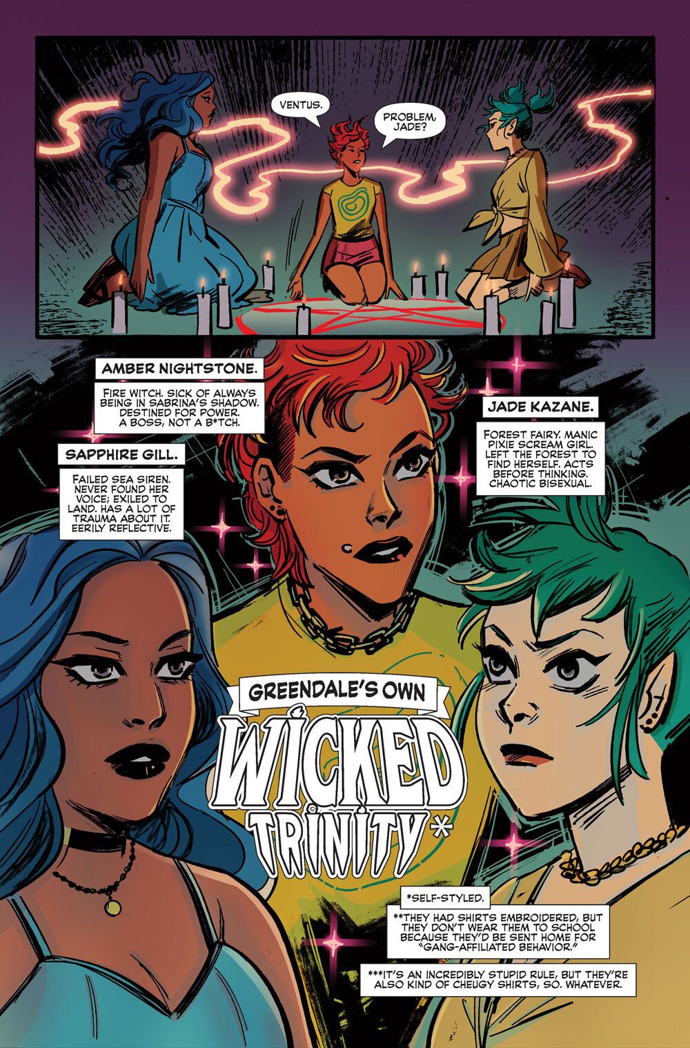 Art from The Wicked Trinity #1
