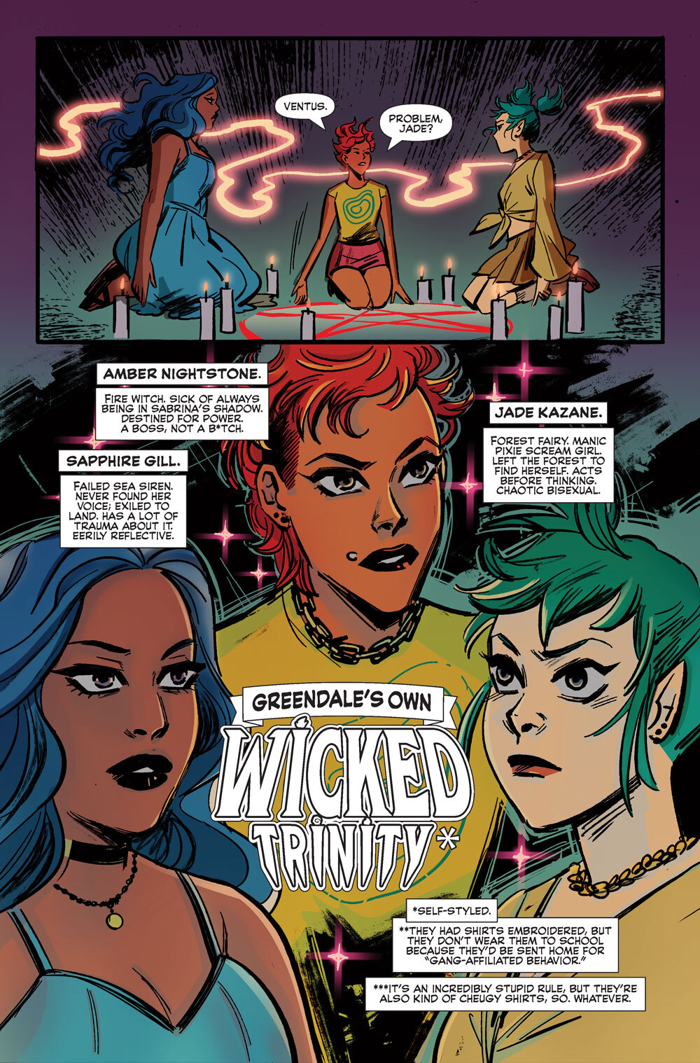 Art from The Wicked Trinity #1