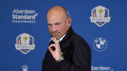 Thomas Bjorn Team Europe Ryder Cup