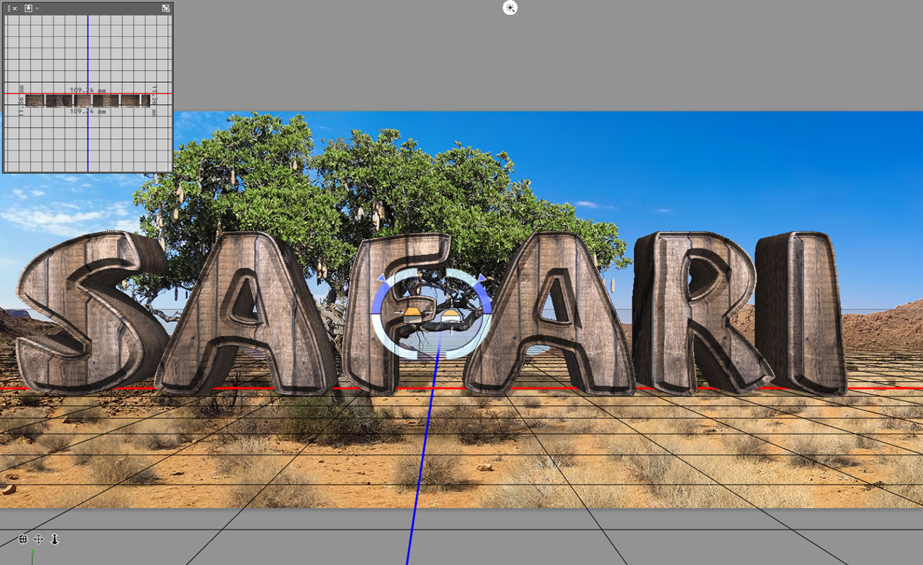 safari written on an image