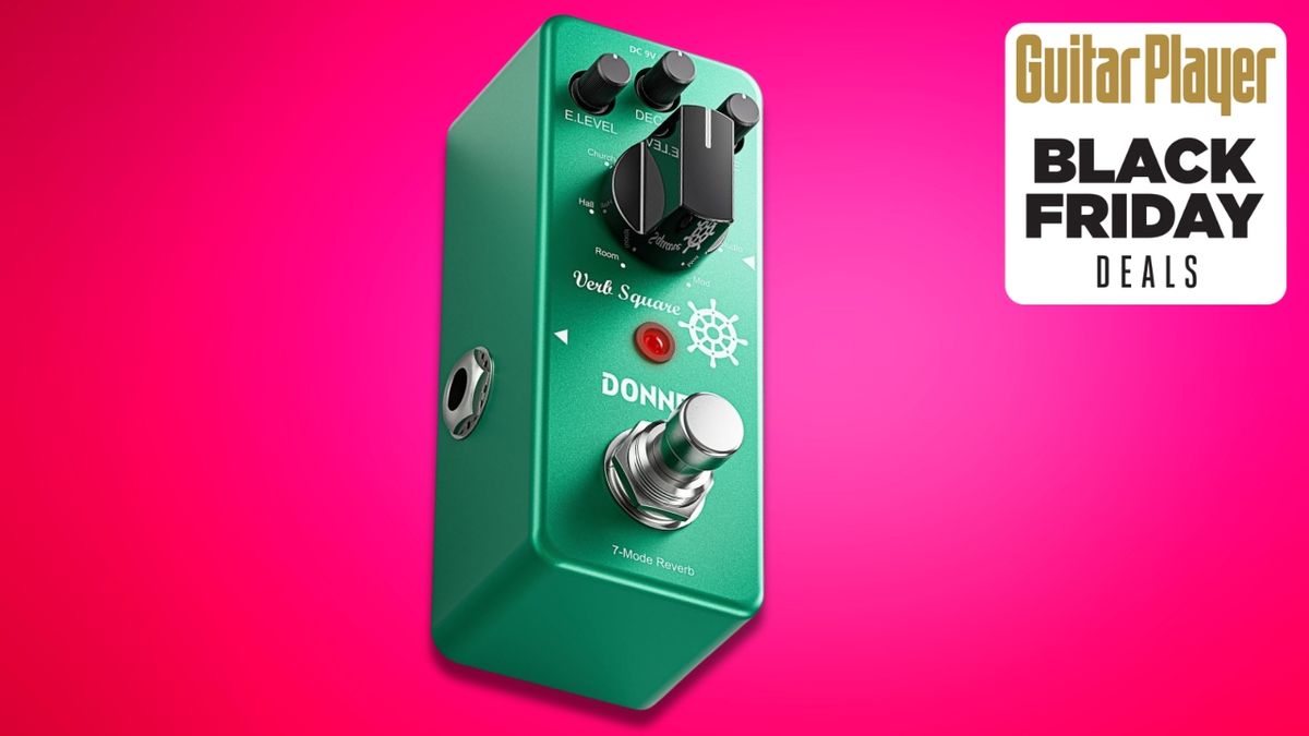 A Donner Verb Square reverb pedal