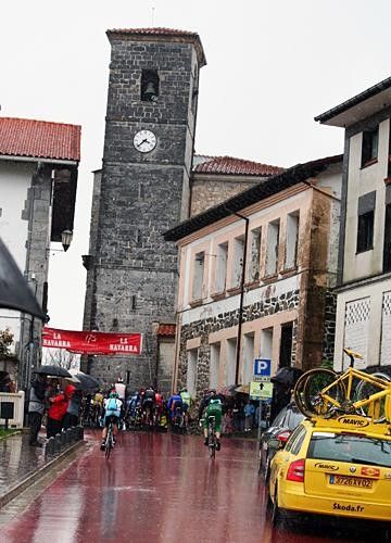It was a wet old day in Spain.