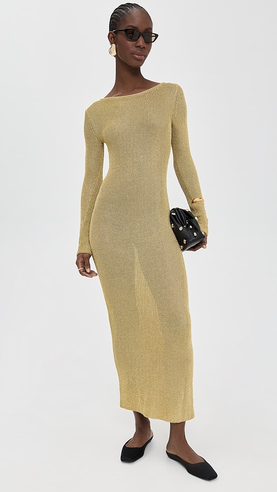 Nikitta Dress - Gold