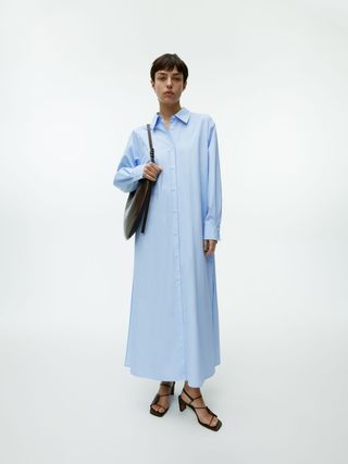 Oversized Shirt Dress