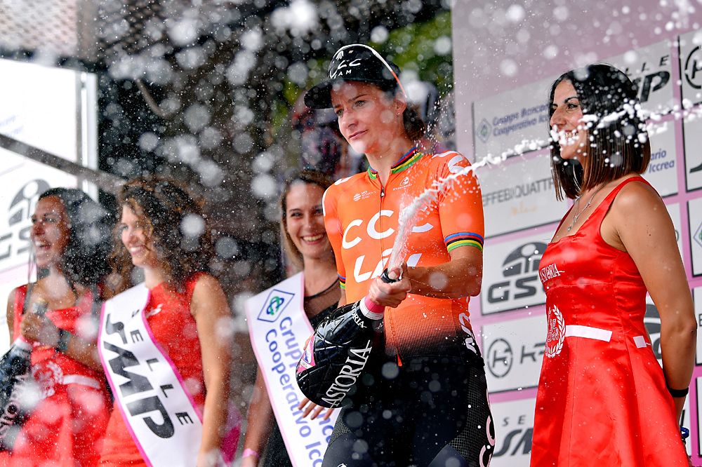 Marianne Vos takes the stage 7 win at Giro Rosa