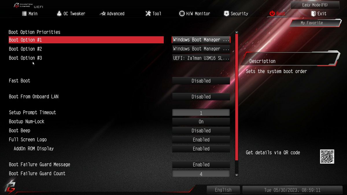 ASRock Z790 PG-ITX/TB4