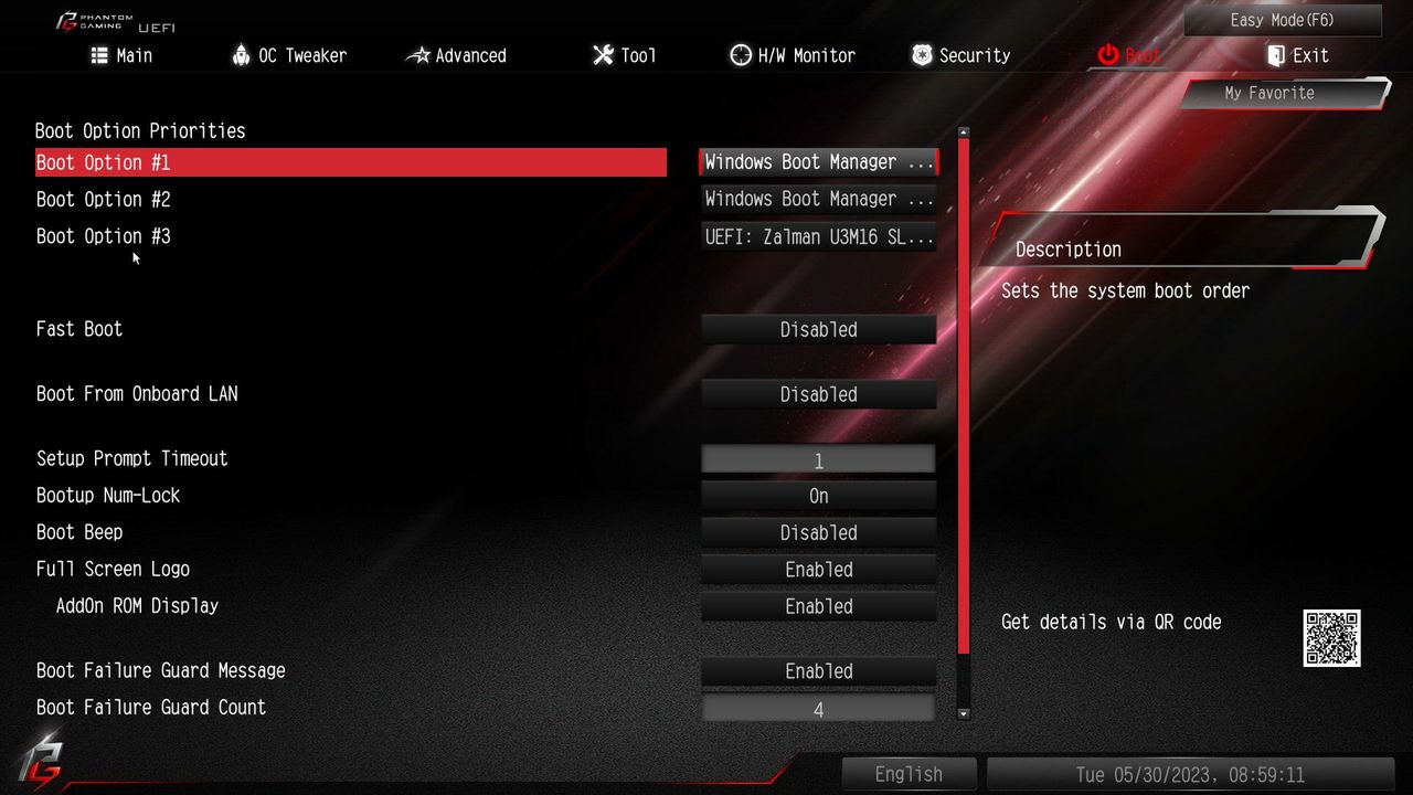 ASRock Z790 PG-ITX/TB4