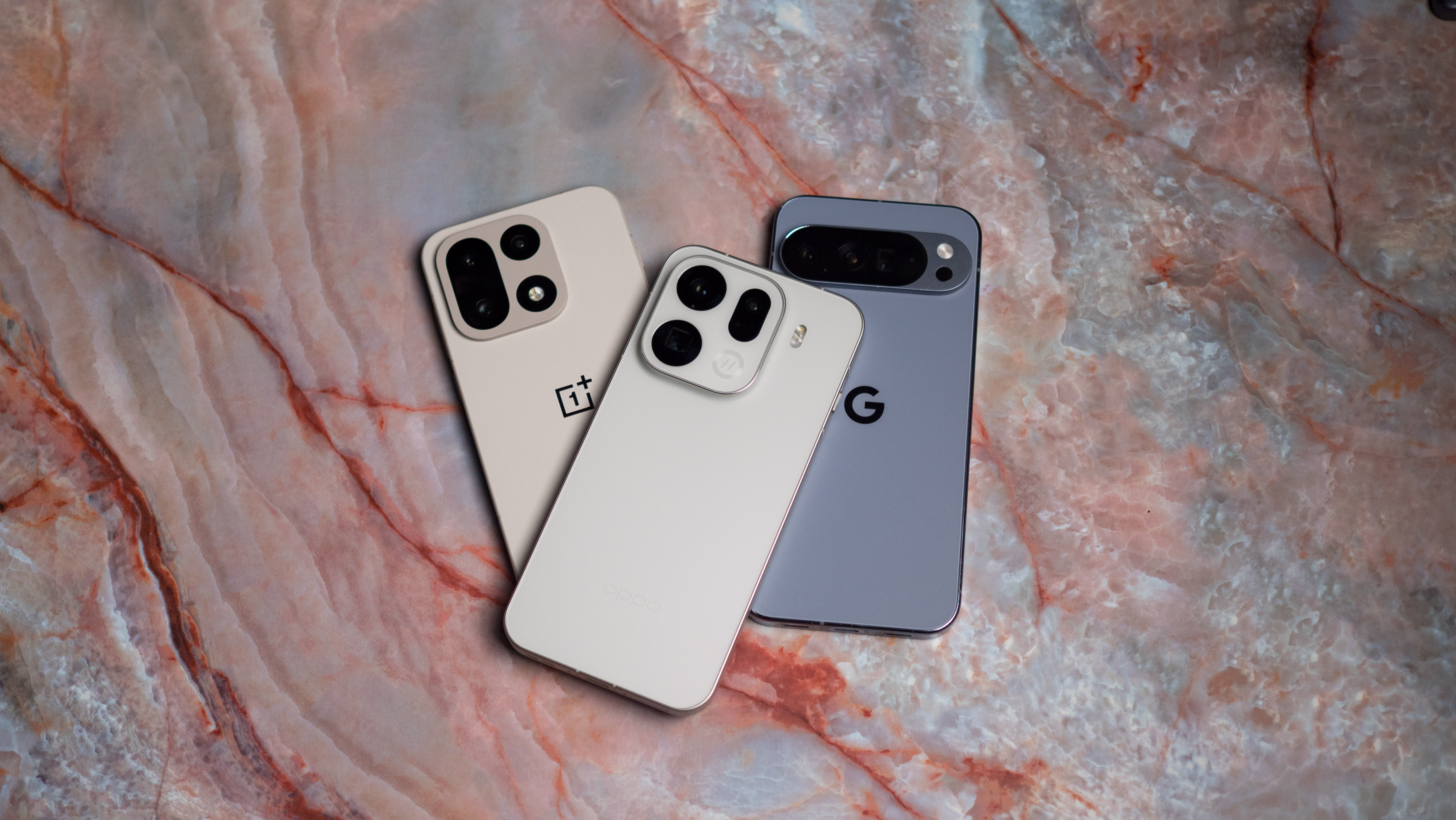 Flagship Android phones, including Find X9 Pro, Pixel 10 Pro XL, and POCO F8 Ultra