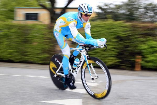 Roman Kreuziger (Astana) is a contender for a podium finish in the 2012 Giro d'Italia.