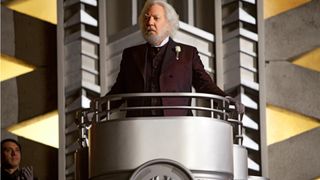 Donald Sutherland in The Hunger Games