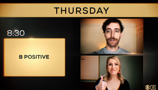 Thomas Middleditch and Annaleigh Ashford celebrate getting a plum spot in the CBS lineup on Thursday at 8:30 p.m.