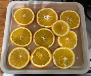 How to dry orange slices in the air fryer