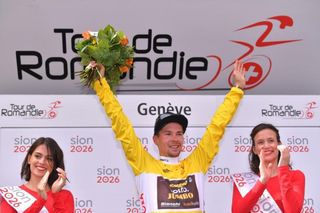 Primoz Roglic wins the overall title at the Tour de Romandie