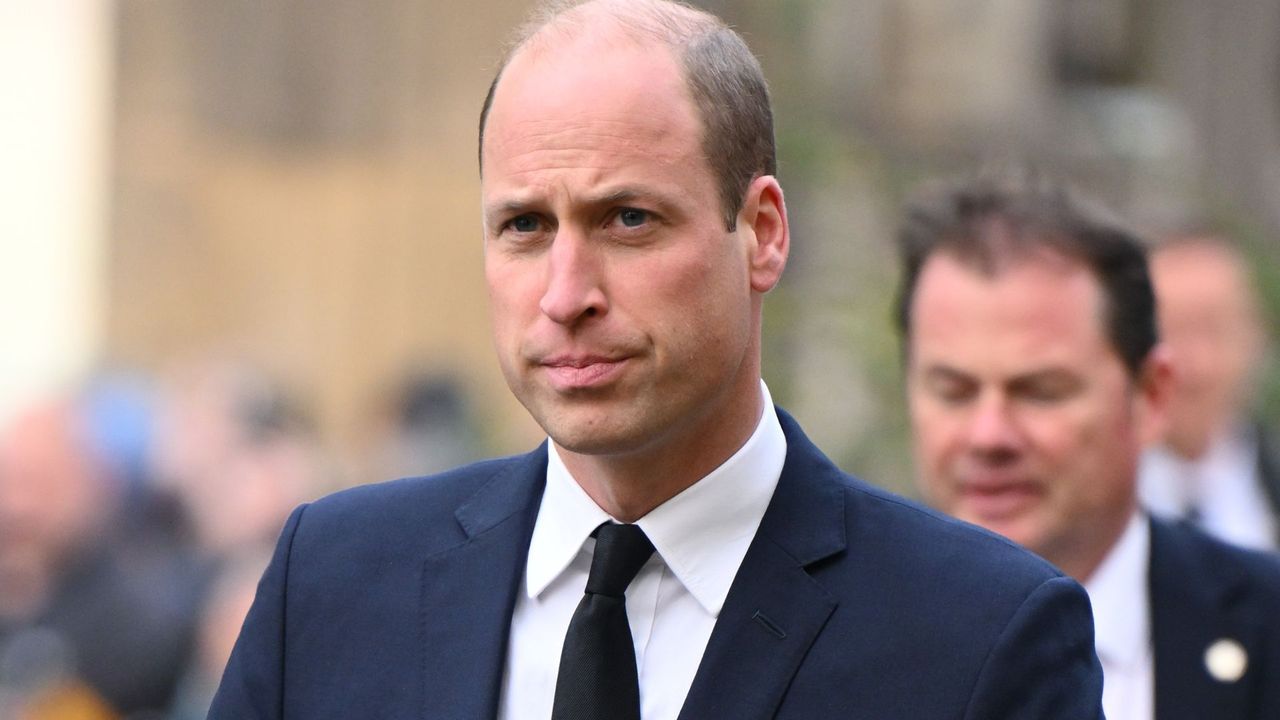 Prince William just wore fresh white trainers