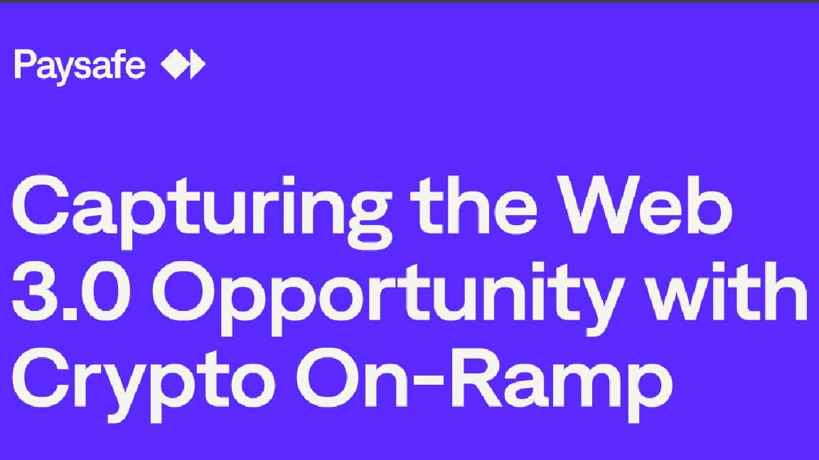 Capturing the Web 3.0 opportunity with crypto on-ramp