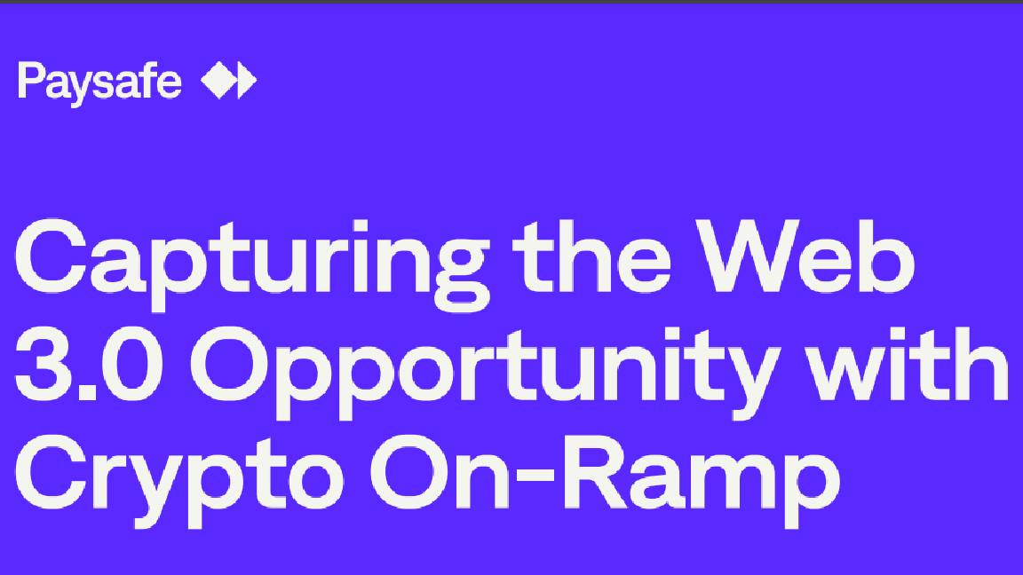 Capturing the Web 3.0 opportunity with crypto on-ramp | ITPro