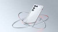 RedMagic 11 Air gaming phone in white on a silver background