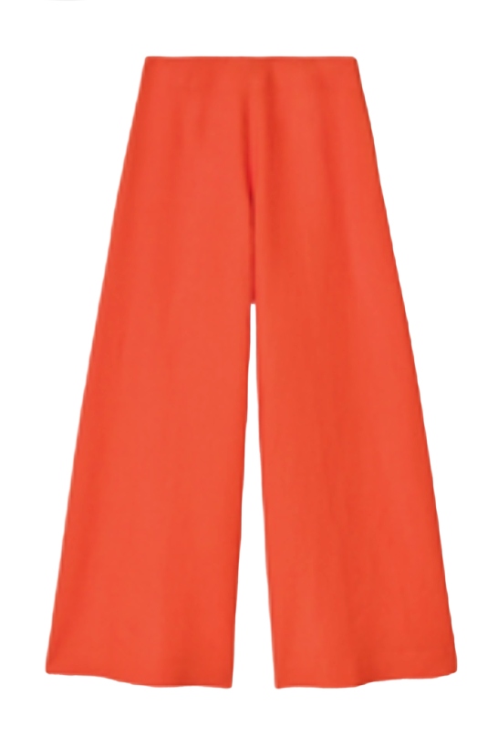 Linen Wide-Leg Pants