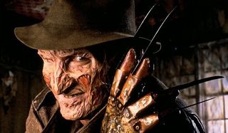 A Nightmare on Elm Street Freddy flashing the glove